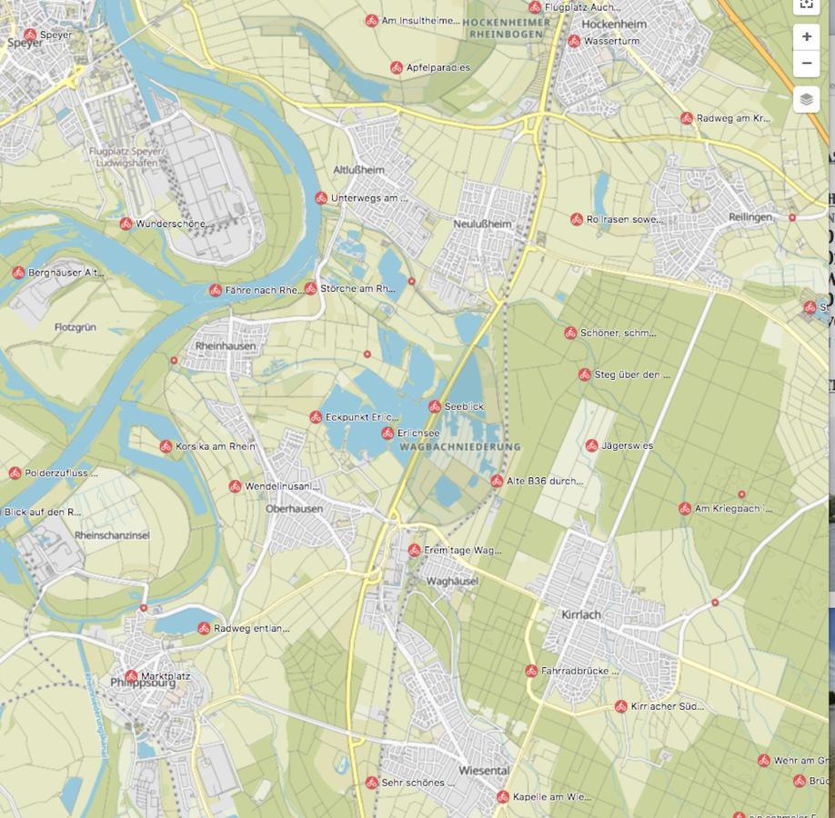 Ferienwohnung Rhein-Neckar Waghäusel Buitenkant foto